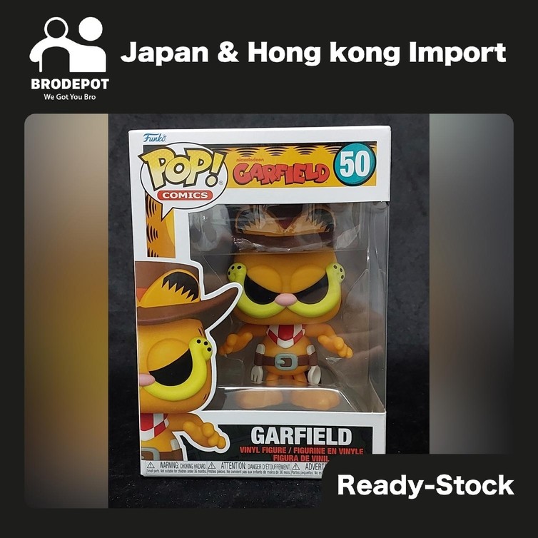 [Ready stock] Funko POP Comics: Garfield Garfield #50 Cowboy
