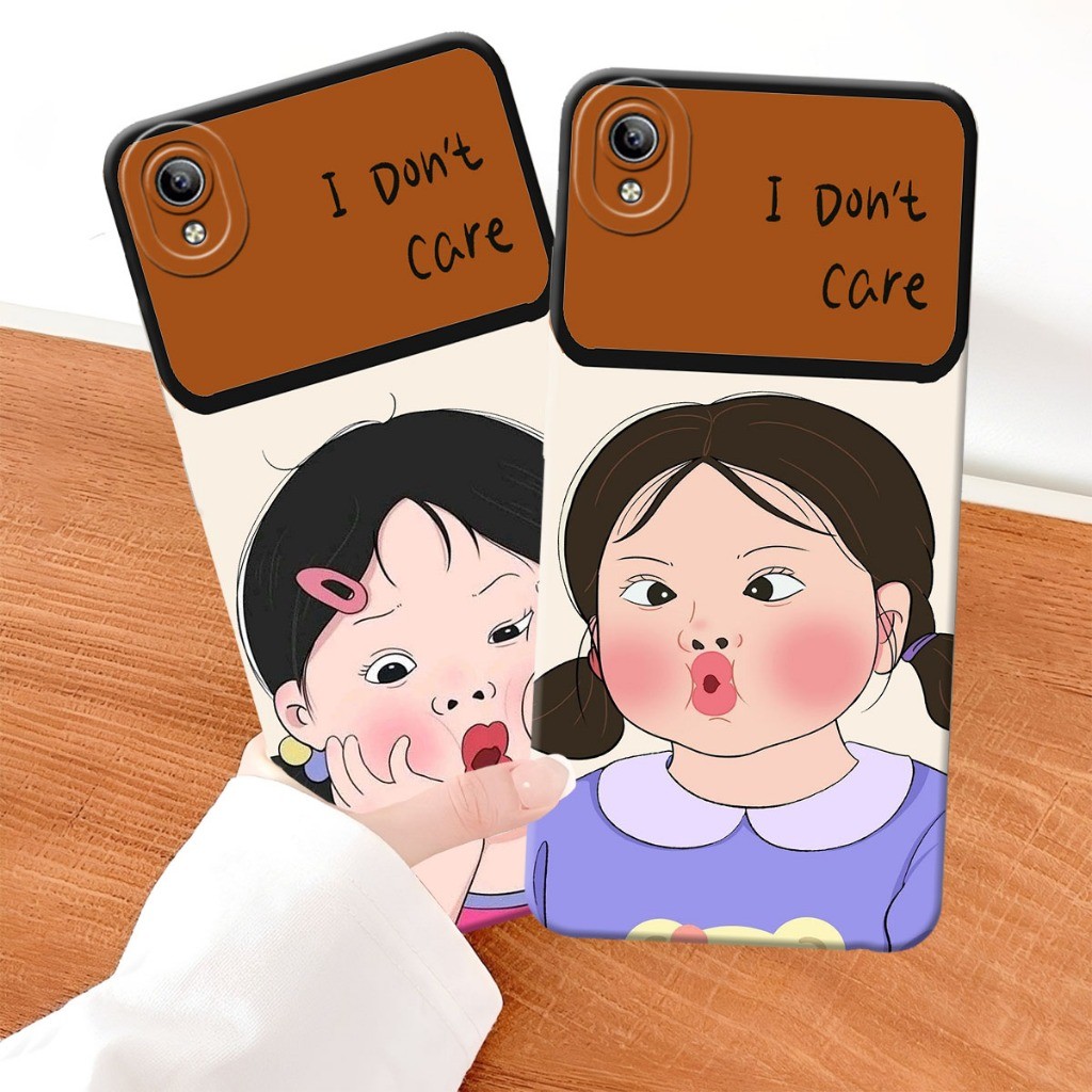 VIVO Y91C - Y1S Softcase Procamera Silicon Case motif น่าเกลียด gemoy ใหม่ซิลิคอน - ปลอก HP - Soft C