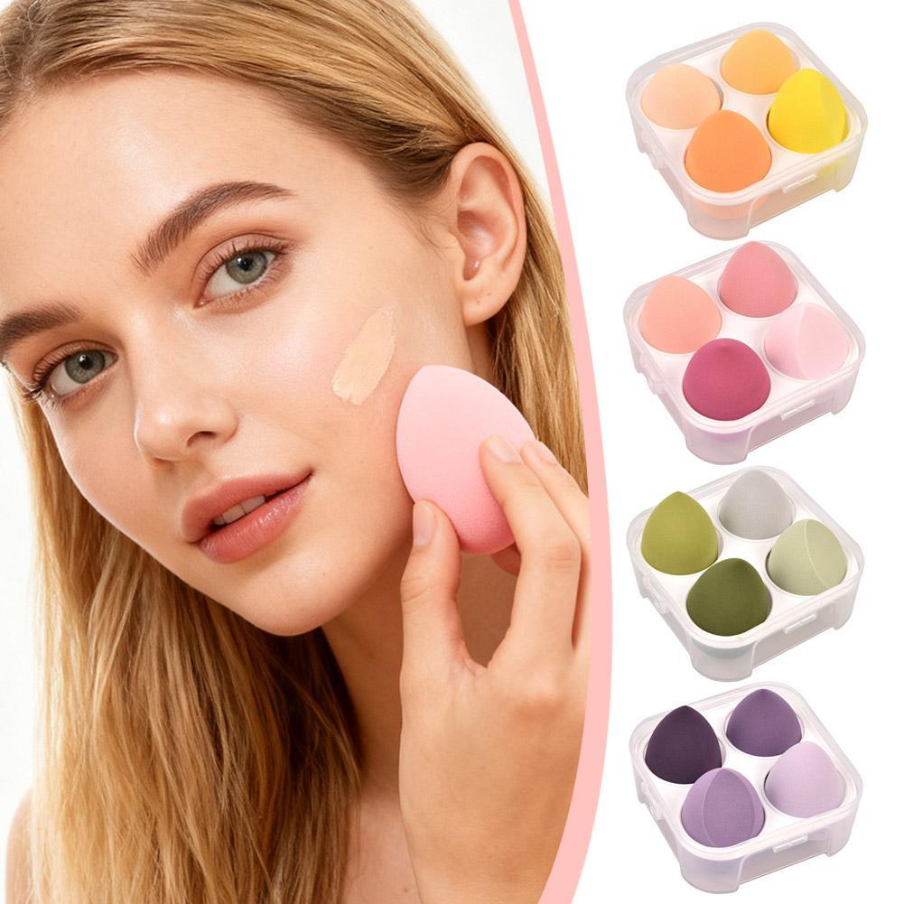 ฟองน้ําแต่งหน้า Professional พัฟเครื่องสําอางสําหรับ Foundation Beauty Make Up Blender Powder เปียก 