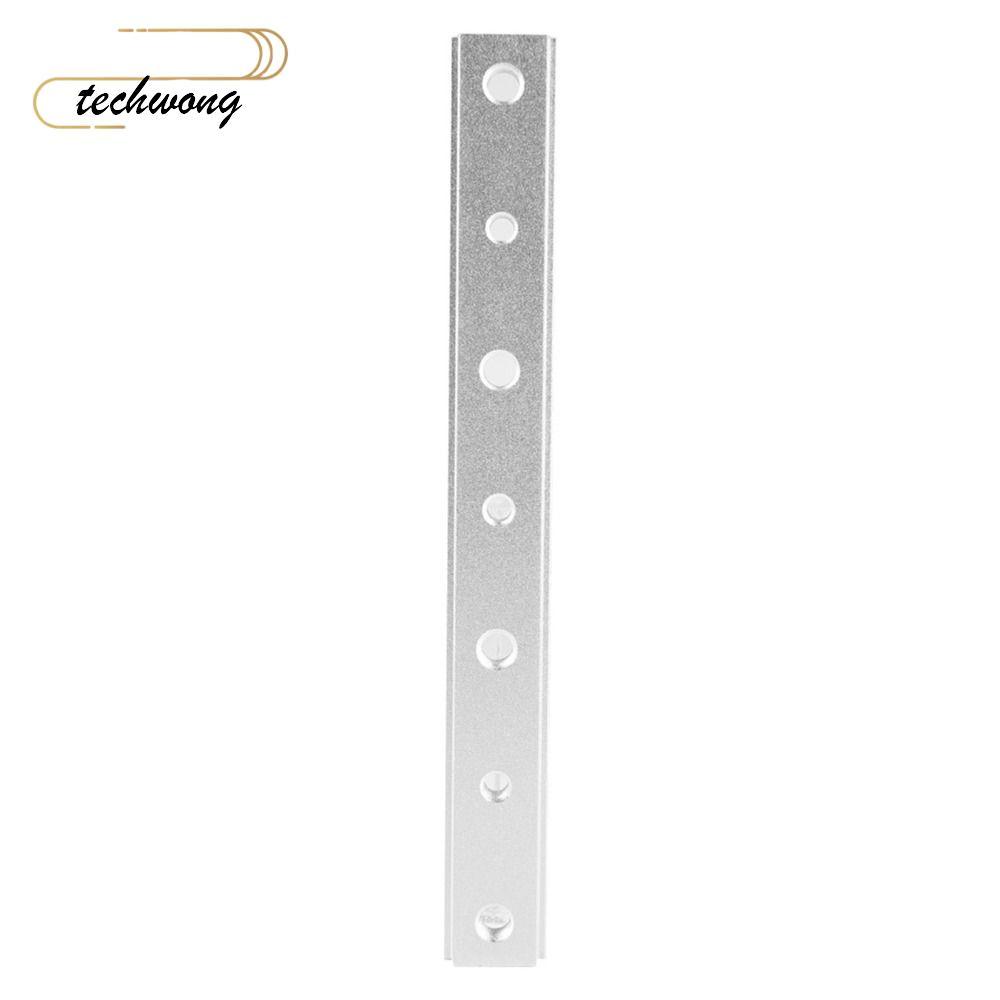 TECHWONG Miter Track Jig, 100/200/300 mm 30 / 45 ประเภท T Slot Miter Track, สําหรับ T สกรูอลูมิเนียม
