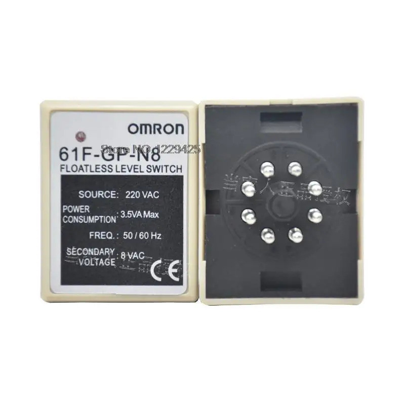 รีเลย์ระดับของเหลว 61F-GP-N 61F-GP-N8 AC220V ตัวควบคุมระดับน้ํา ฐานจัดส่ง 61F-GP-NH