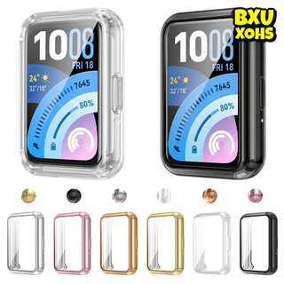 กรณี TPU for Huawei Band 11 11 Pro 10 9 8 ครอบคลุมทั้งหมด อุปกรณ์เสริมปกป้องหน้าจอป้องกันอ่อน for Huawei Band 10 9 8 NFC