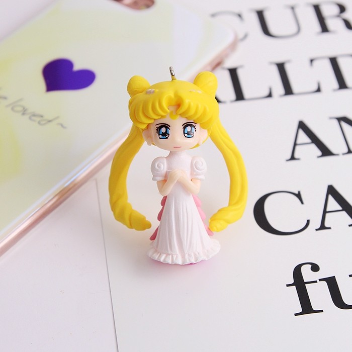 การ์ตูนการ์ตูนรุ่น Q 20th Anniversary Month Doll Rei Mizuno Ami ตุ๊กตาโมเดลทํามือตกแต่ง
