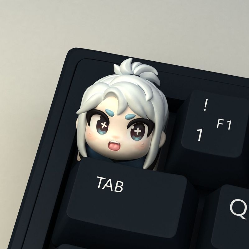 VALORANT/Valorant Jett Custom Keycap คีย์บอร์ดแบบกลไก Keycap 3D Keycaps Valorant/uuyy