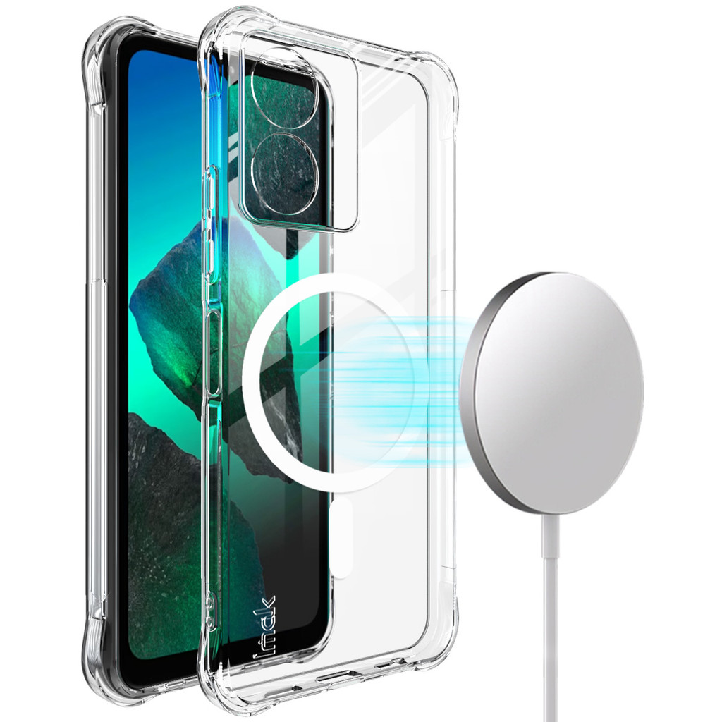 IMAK กันกระแทก เคส HMD Key / Aura2 / Arc 4G แม่เหล็ก อ่อนนุ่ม ถุงลมนิรภัย TPU กรณี