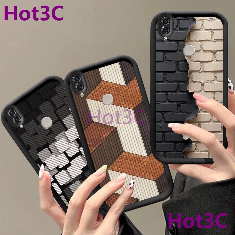 เคส Huawei Y7 2019 / Huawei Y7 Prime 2019 เลนส์ป้องกัน tpu เคสโทรศัพท์แฟชั่น PJCP