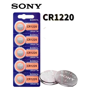 แบตเตอรี่ลิเธียม SONY 3V CR1220/CR1616/CR1620/CR1632/CR2016/CR2025/CR2032/CR2430/CR2450