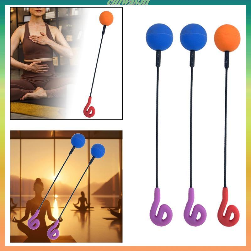 [ Chiwanji1] แรงเสียดทาน Gong Mallet Resonance Mallet Percussion Stick ยาง Gong Mallet พร้อมที่จับแบ