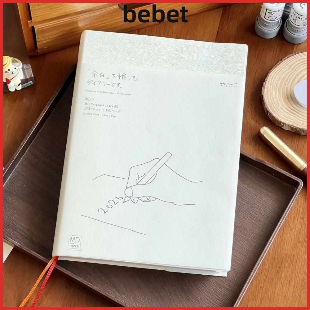 BEBET 2026 Planner, To Do List A6 Notebook, Portable with Calendar Daily Planner Students