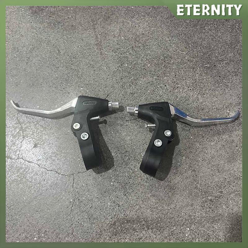 ชุดเบรกจักรยานเสือภูเขา ETERNITY 2 ชิ้น ทำจากอลูมิเนียม เบรคแบบคันโยกและแคลิพเพอร์แฮนดเกริบ