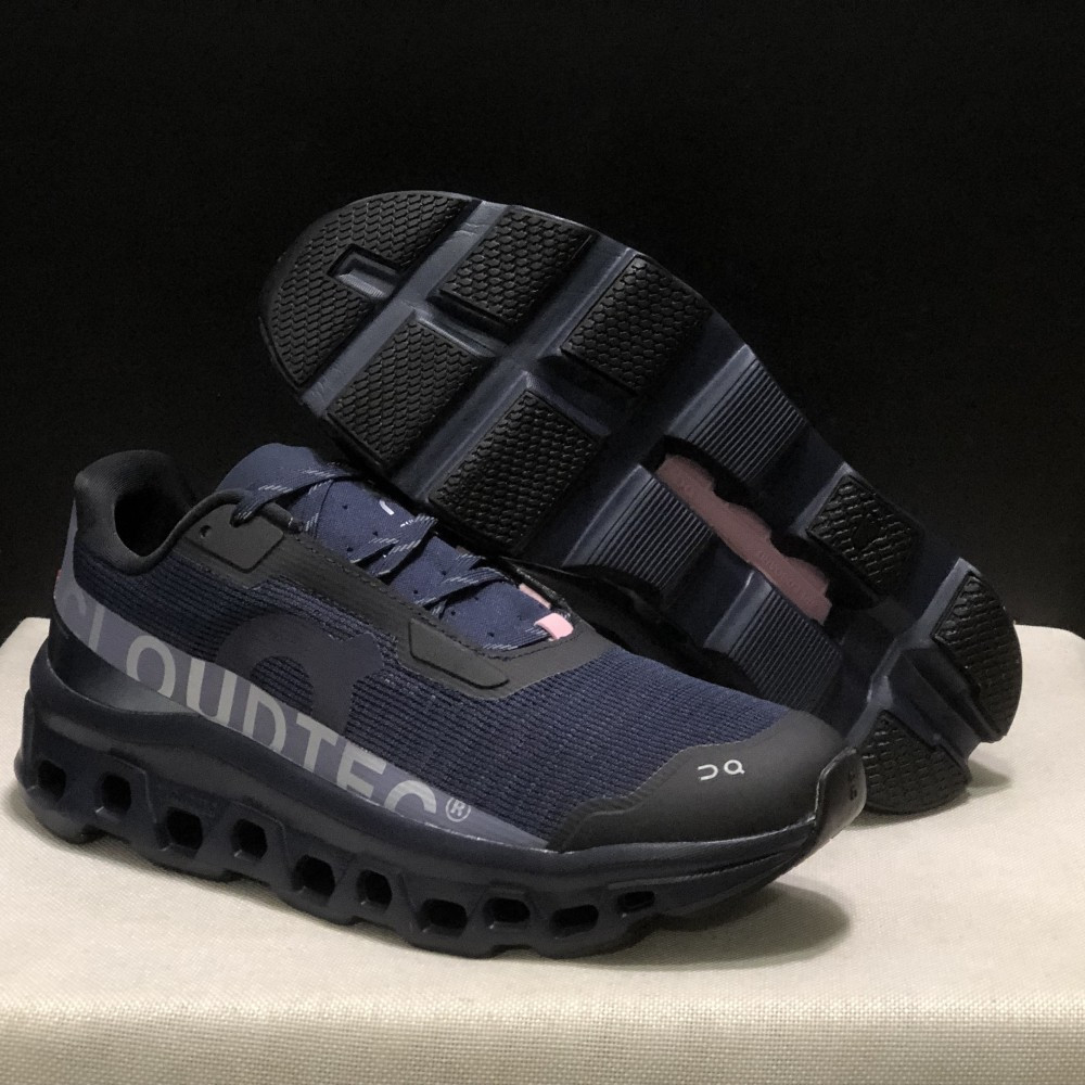 On Running On Cloud Monster Void atmos รองเท้าวิ่งสําหรับผู้ชายและผู้หญิงรองเท้าผ้าใบน้ําหนักเบาเบาะ