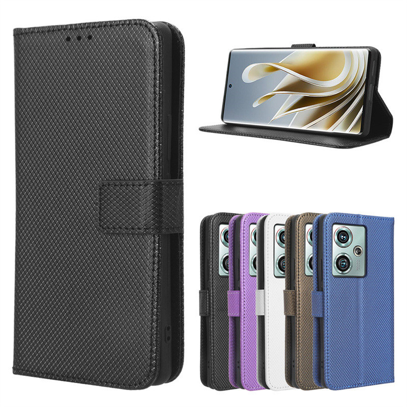 เหมาะสําหรับ ZTE nubia Z50/ZTE nubia Z50 เคสหนังโทรศัพท์มือถือพลิกรูปแบบเพชรเคสป้องกัน