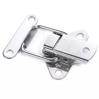 Warmhomezj สแตนเลส 304 กล่องเครื่องมือ Loing Latch Toggle Catch Clasp บานพับฮาร์ดแวร์ WAR