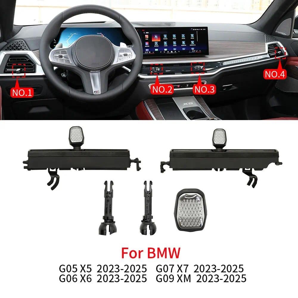 สําหรับ BMW G05 G06 G07 G09 รถคอนโซลด้านหน้า AC Vent Grille เครื่องปรับอากาศ Outlet Knob อุปกรณ์เสริ