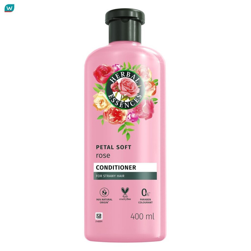 Herbal Essence เฮอร์บัล เอสเซนส์ คอนดิชันเนอร์ โรส เพทัล ซอฟท์ 400 มล.