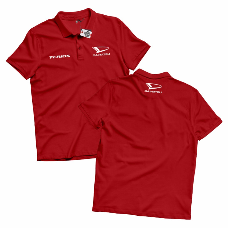 【polo】 KARIMAKE เสื้อโปโลเสื้อโปโลผู้ชายผู้หญิงชายหญิง Cool Daihatsu Terios ยานยนต์เสื้อยืด Field Work ผ้าฝ้ายแท้S-3XL