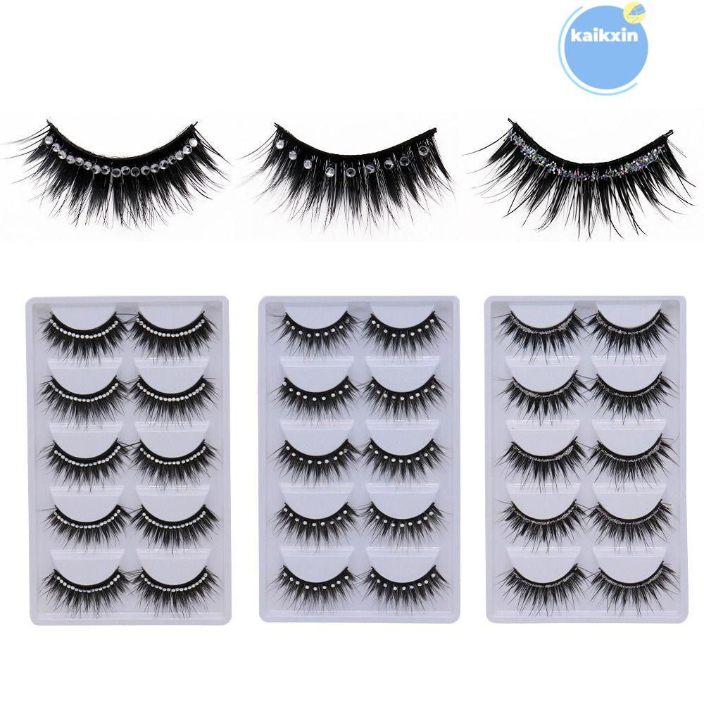 COOLSO Diamond Manga Lashes เส้นใย Handmade Fuffy Lashes เงา Spky หนา Long Eye Lashes