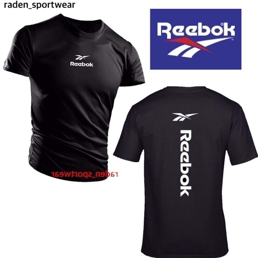 แฟชั่น 2025 [คลังสินค้าพร้อม] Reebok Classic Microfiber Jersey Gym Training / Jersi Reebok Classic G