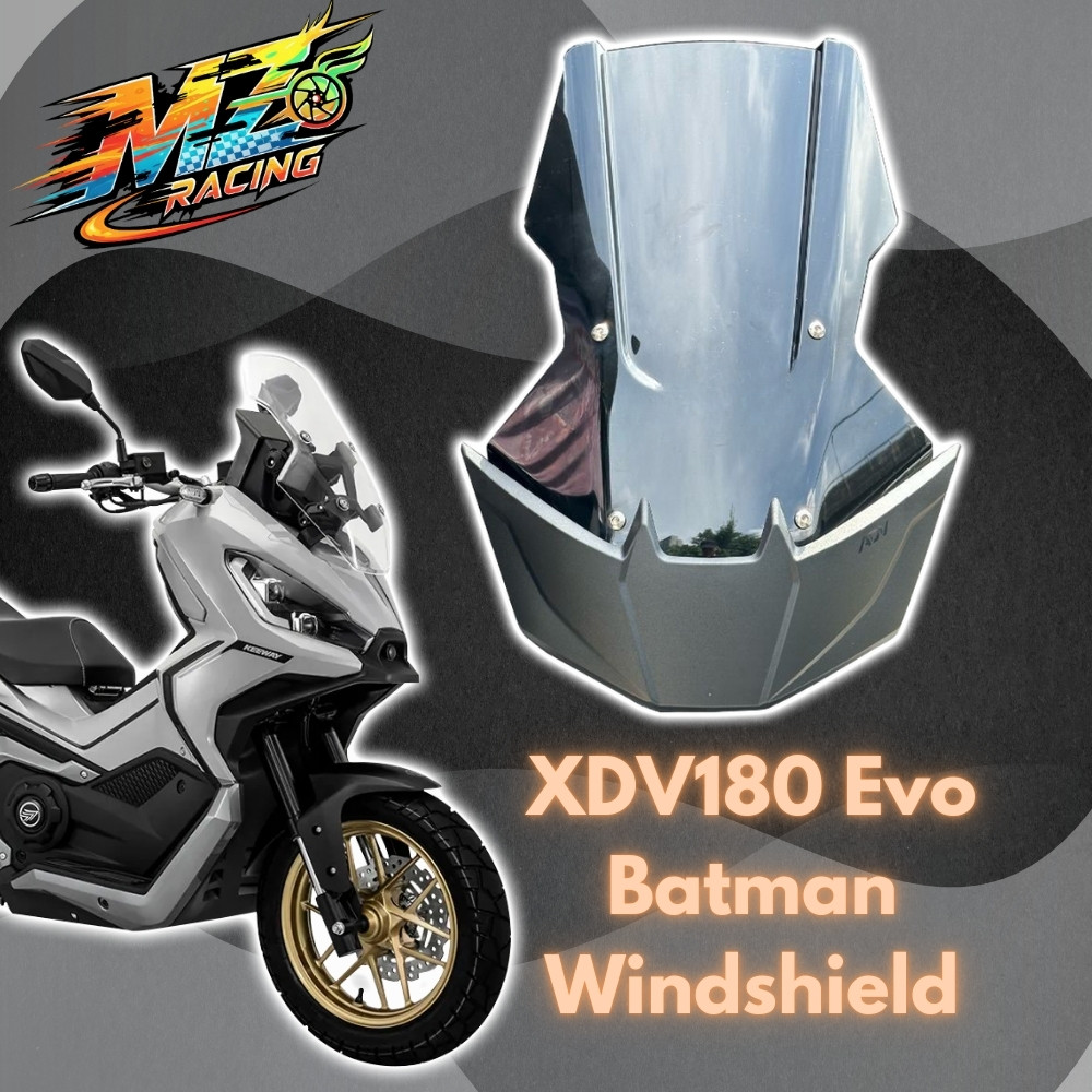 Keeway XDV180 Evo Batman Windshield Deflector Wind Protection สําหรับ Keeway XDV180 Evo