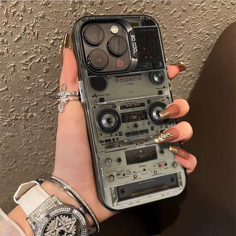 เคสโทรศัพท์ลายครูเป่าฟลุต ใช้ได้กับ iPhone 17/16/15/14 Pro Max/12/13/11, X/XS Max/XR, 7/8 Plus กันกระแทก ZTMSCY442