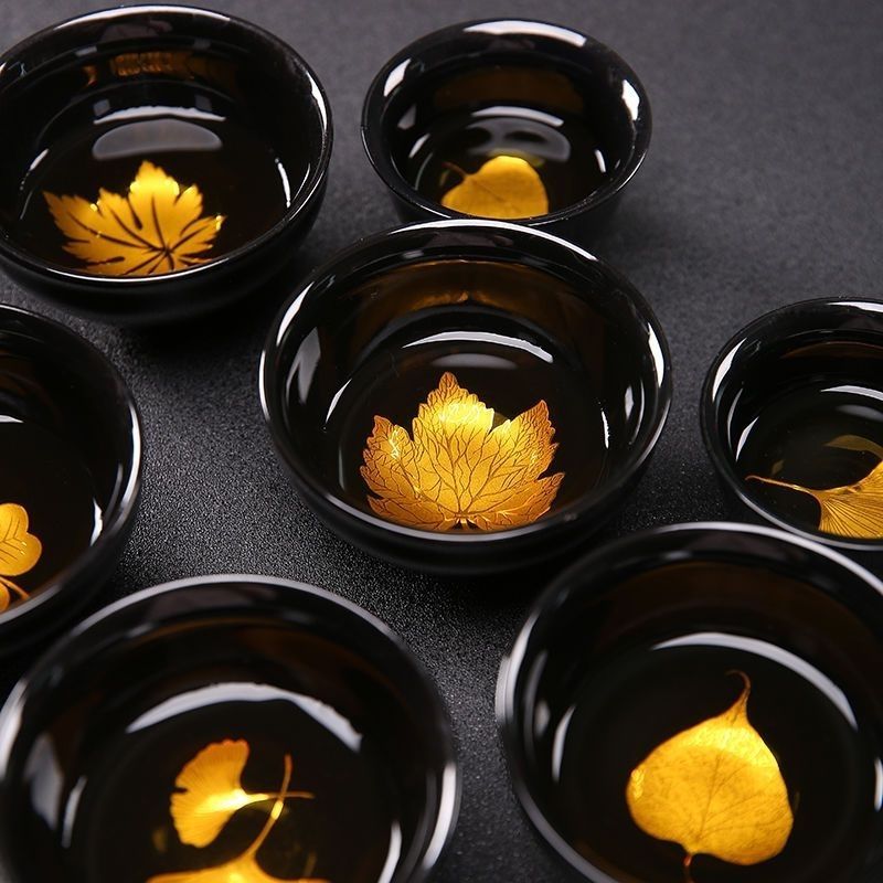 Muye Tianmu ถ้วยชาถ้วย Master ถ้วย Muye ถ้วย Kung Fu ถ้วยชาเซรามิค Jian ถ้วยชาถ้วยชาชามถ้วยเดียวชุดช