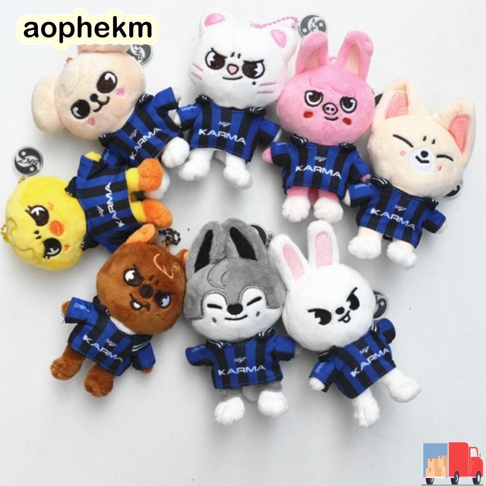 AOPHEKM Plush Evil Emotion สไตล์พวงกุญแจ, Felix KARMA SKZOO Stay SKZOO พวงกุญแจ Charm SKZOO Karma Pl