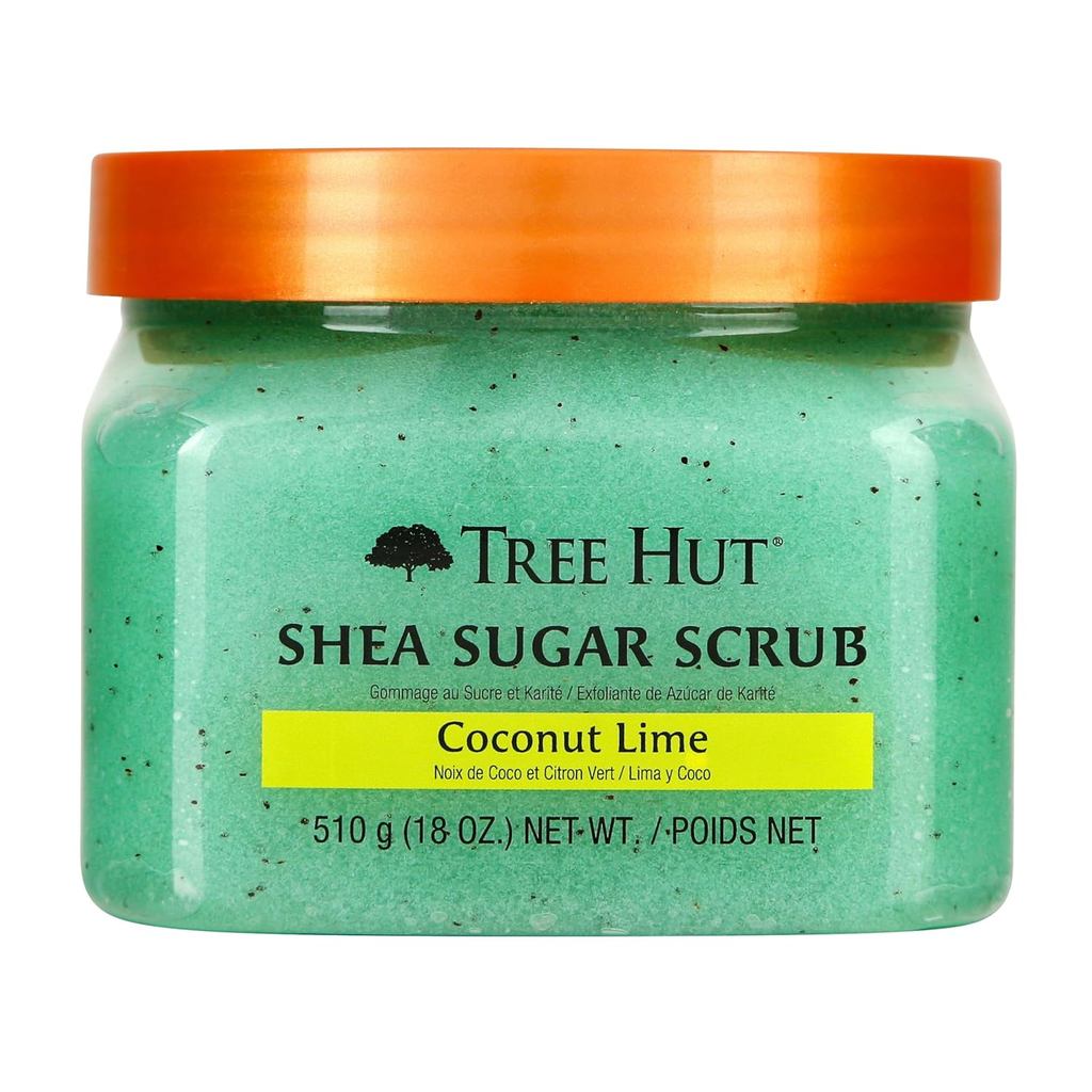 Tree Hut Shea Sugar Body Scrub Coconut Lime 18 oz