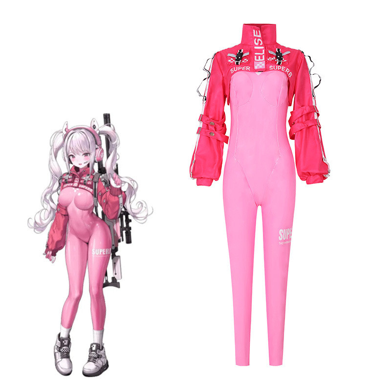 Alice Jumpsuit ชุดคอสเพลย์สำหรับผู้หญิง ออกแบบมาสำหรับอนิเมะและเกม RPG