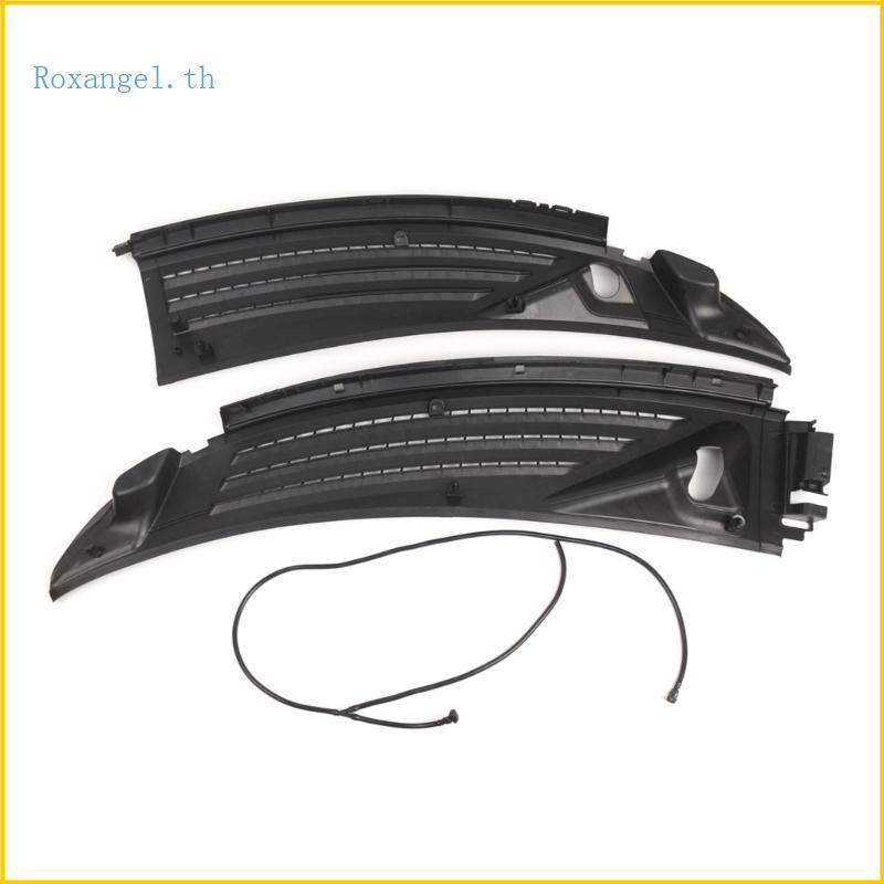 ROX Aerodynamic ฝาครอบกระจกพลาสติก Deflector แบบบูรณาการเครื่องซักผ้าฝาครอบ BL3Z15022A68A สําหรับรถ 