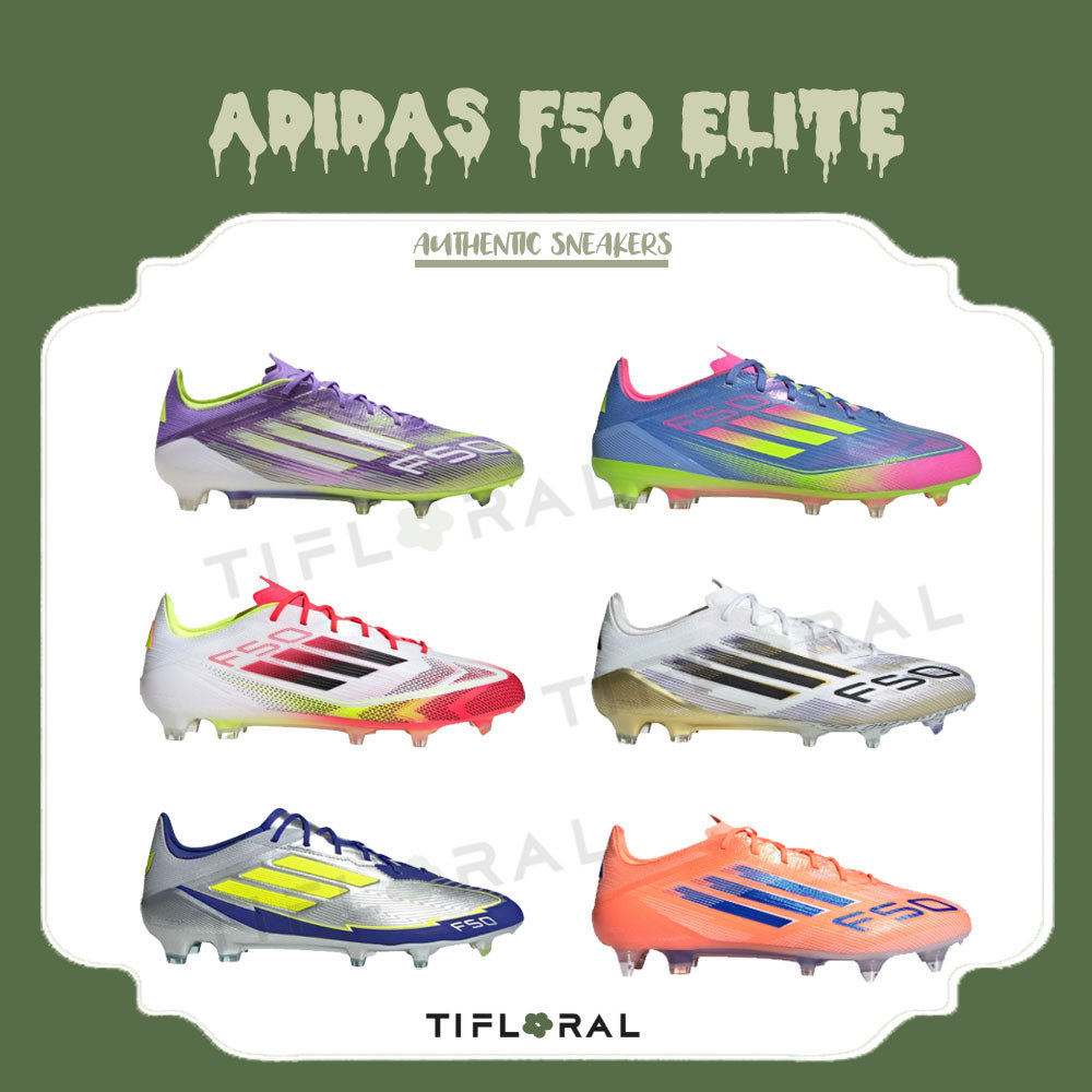 🤎ྀིྀི⋆แท้100% รับประกัน (พรีออเดอร์) Adidas F50 Elite FG รองเท้าฟุตบอล JH7615/IE1206/JH7617/IE1285/I