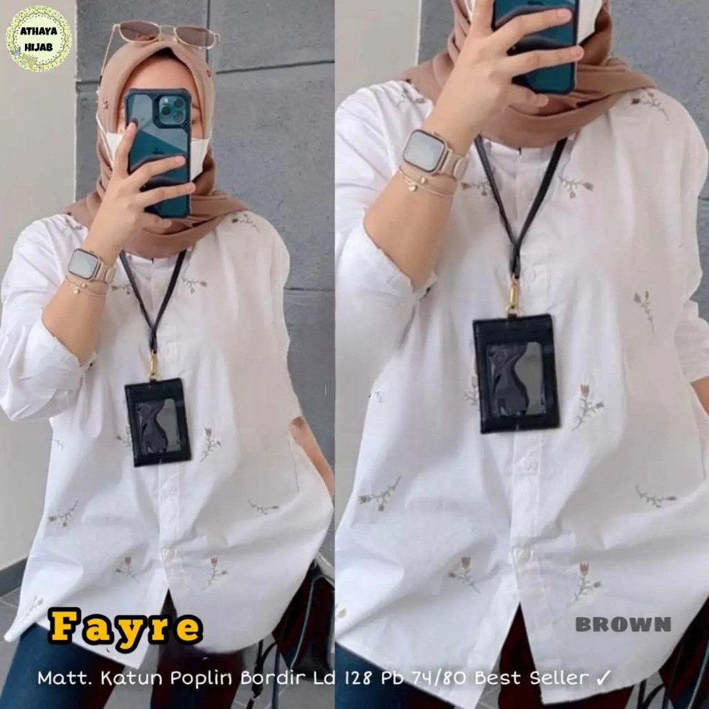 2412 FAYRE BLOUSE โดย ATHAYA