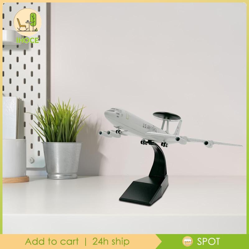 [Ihoce] โลหะผสมDiecastรุ่น 1/200 Scale USA E-3 เครื่องบินสําหรับCafes Shelf Home