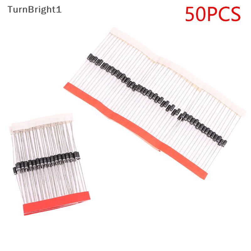 [TurnBright] ไดโอด Schottky Rectifier UF4004 UF4007 1A 400V 1000V Ultra Fast Recovery Diode Rectifie