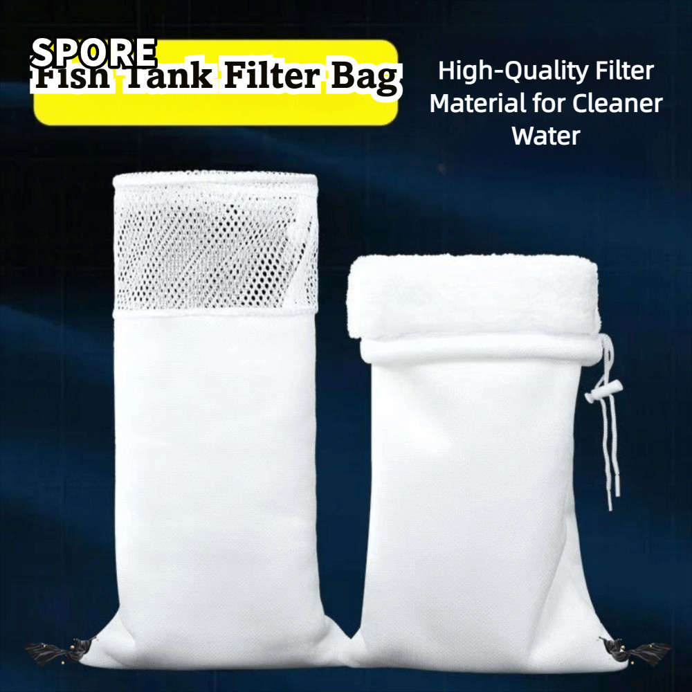 SPIORE Anti-over Flow กระเป๋า, Anti-over Washable Fish Tank Filter กระเป๋า,ความหนาแน่นสูงนํากลับมาใช