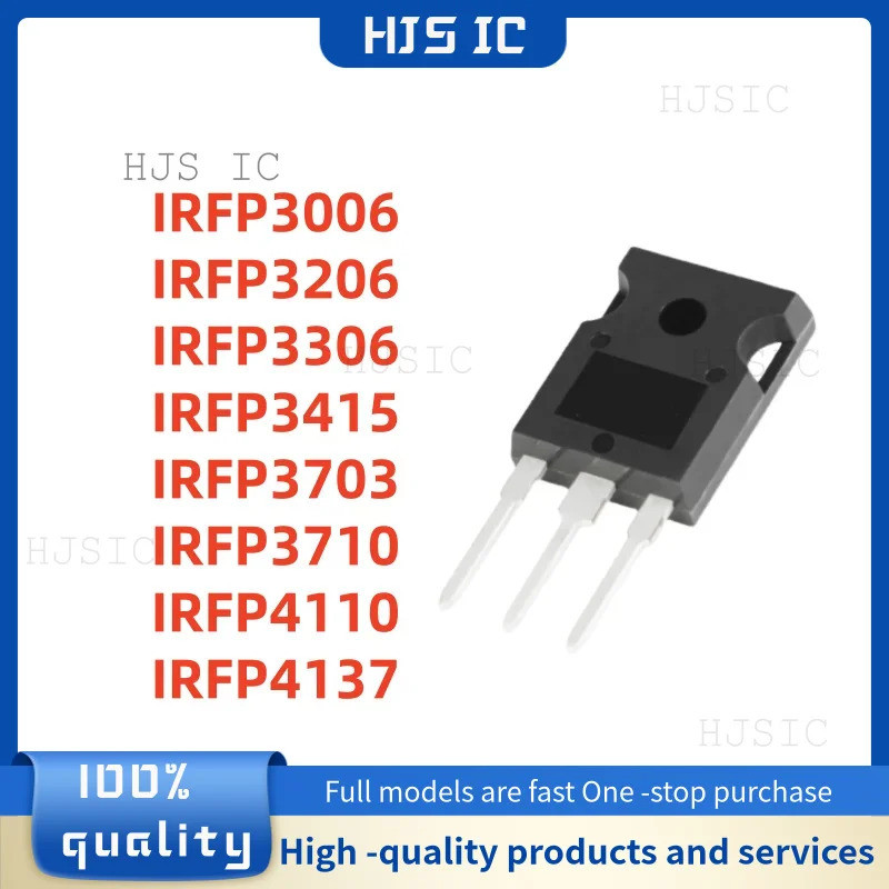 5PCS IRFP3006 IRFP3206 IRFP3306 IRFP3415 IRFP3703 IRFP3710 IRFP4110 IRFP4137 TO-247 Field effect ทรา