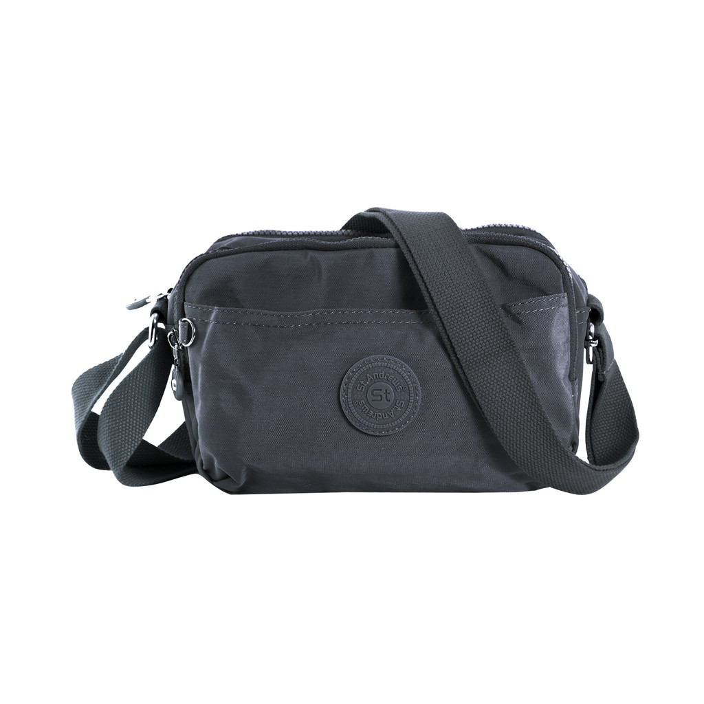 St.Andrews กระเป๋าสะพายข้าง Cross Body รุ่น SSH0055 - สีดำ