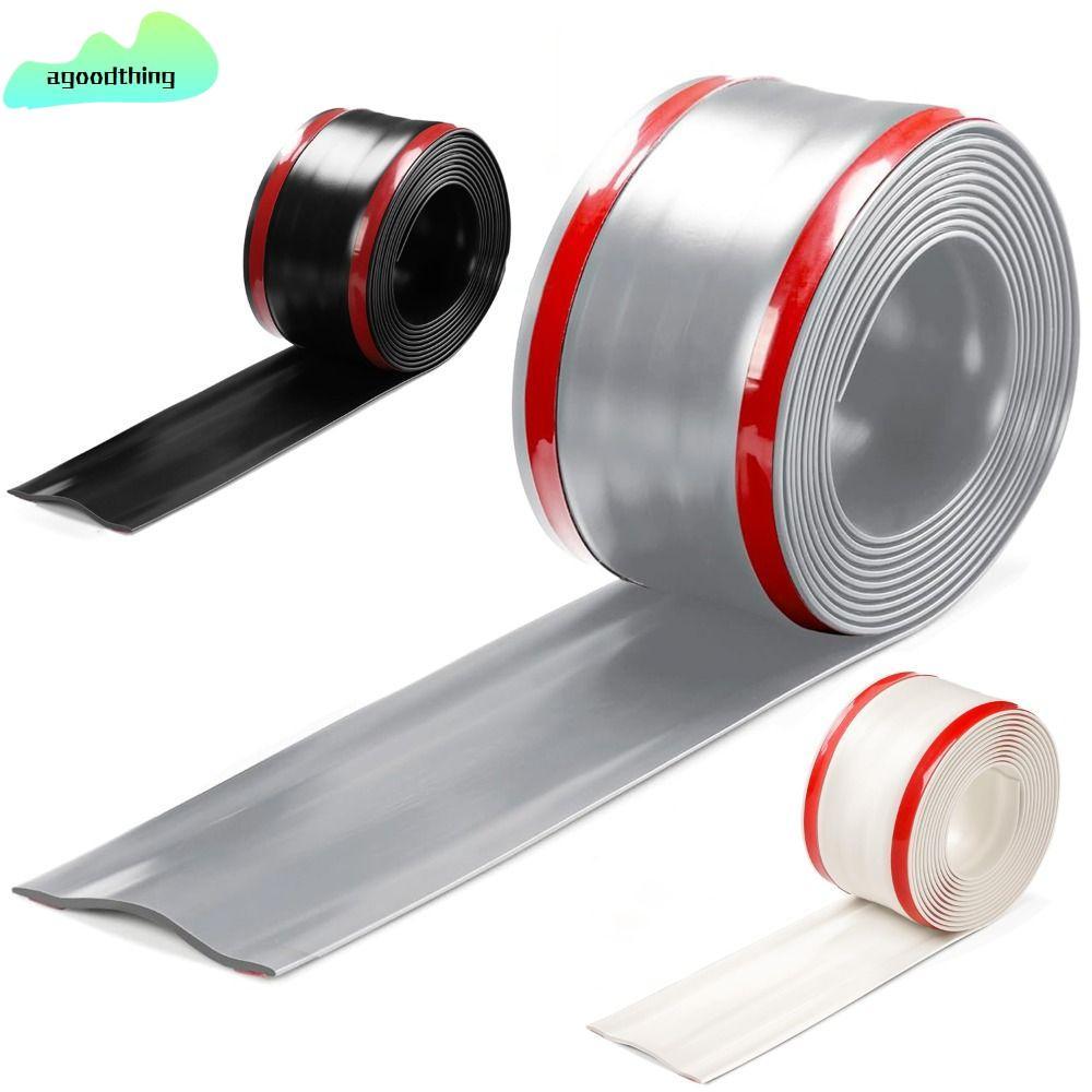 AGOODTHING ฝาครอบสายเคเบิลพื้น, Self กาว 1m Wall Wire คอนซีลเลอร์, PVC Soft Universal Ethernet Cable