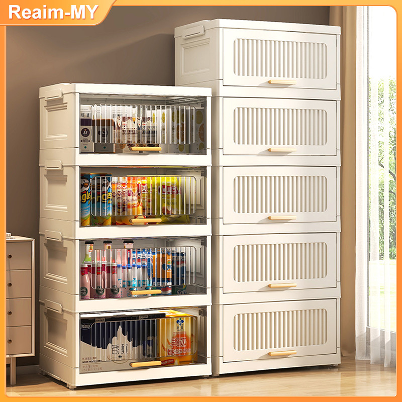Cabinet Drawer Flip Top Storage Box Wardrobe  For Clothes Home Organizer Loker Plastik Lockers kitch
