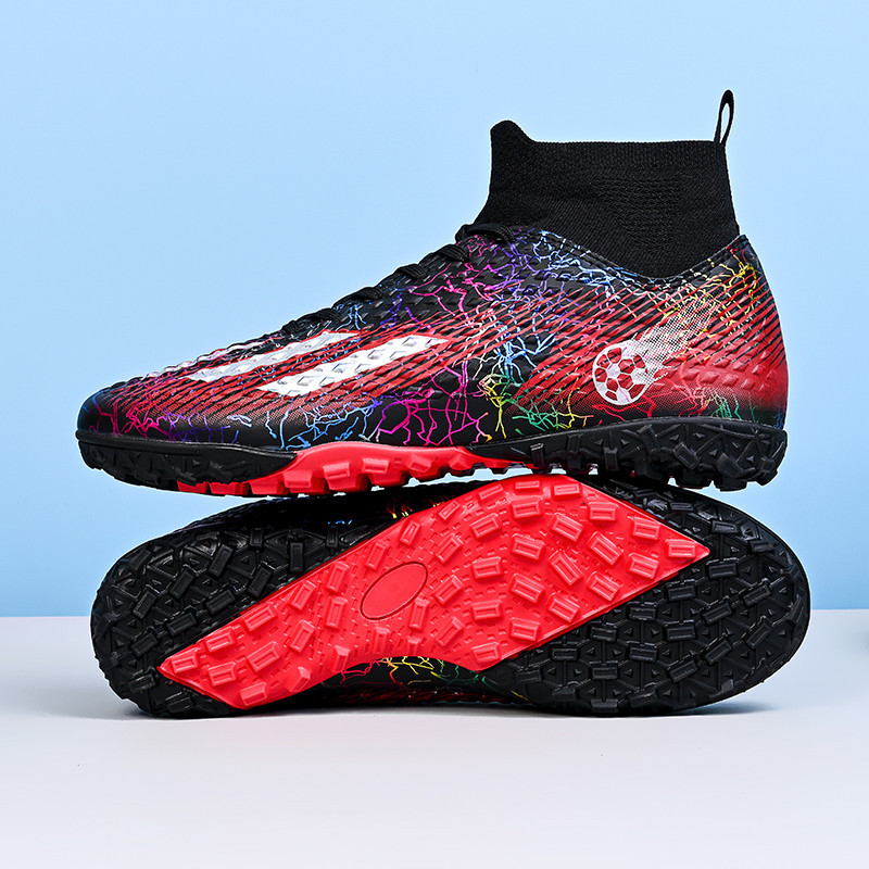 รองเท้า Society ใหม่ผู้ชายฟุตบอล Cleats Professional Indoor Football Field Boots Original Training F