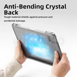 GOOJODOQ ฝาครอบป้องกันแยกแม่เหล็กสําหรับ ipad Air4/5/6/7 pro11 ,Gen10/11,10.5 นิ้ว 360 ° ช่องเสียบปากกาในตัว
