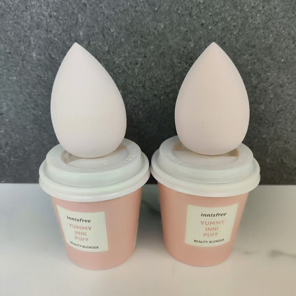 พัฟ ฟองน้ำแต่งหน้า การติดเชื้อ Mochi Egg/Beauty Egg Q-Bomb Mochi Beauty Egg Soft Fit Wet Dry Dual Us