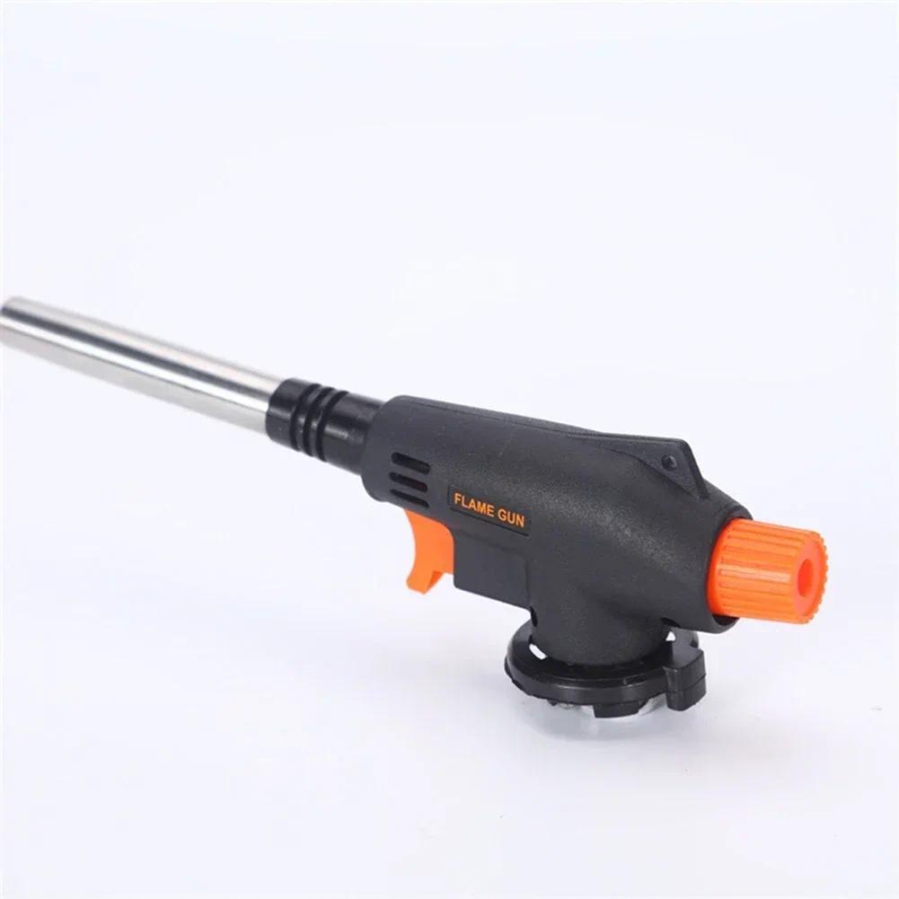 Welding Gas Burner Flame Torch Gas Torch Ignition BBQ Cooking Camping Ignition Flamethrower Outdoor 