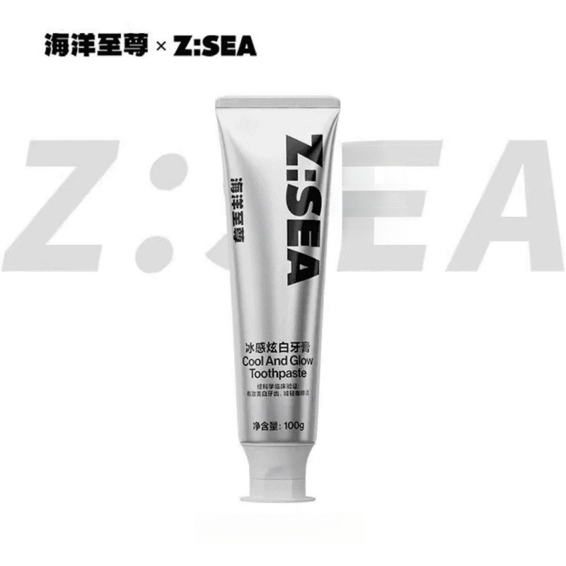 ZSEA Ocean Supreme ยาสีฟันไวท์เทนนิ่งสําหรับกลิ่นปากเหลือง, ป้องกันฟันผุที่กระจ่างใส, การดูแลช่องปาก