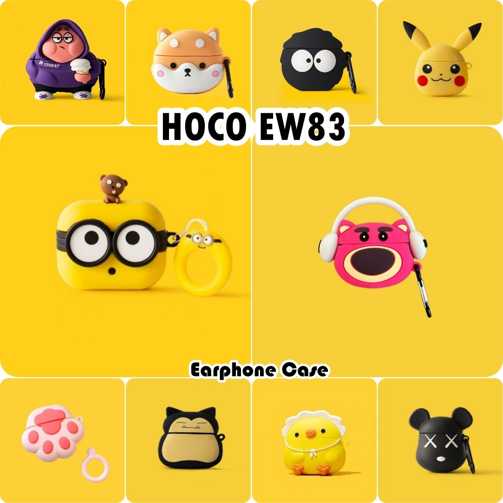 อนาคตดาวสําหรับ HOCO EW83 กรณีปลอกซิลิโคนอ่อนนุ่มหูฟังกรณีหวานน่ารักการ์ตูน NO.1