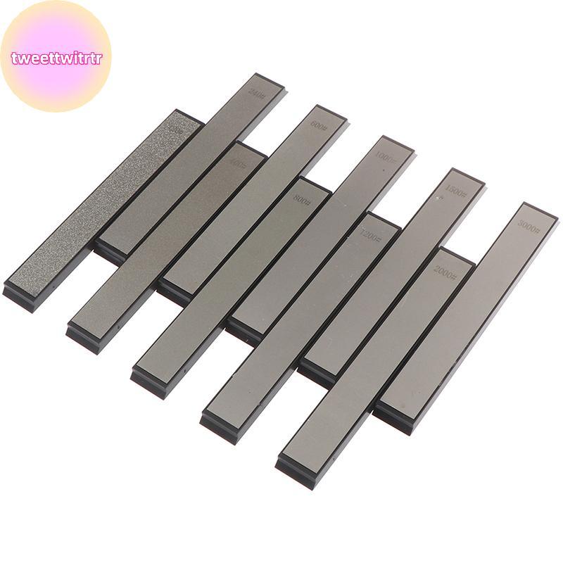 TRWITR 120-3000 มุมคงที่มีด Sharpener Whetstone หินน้ํามัน Honing Stone TH