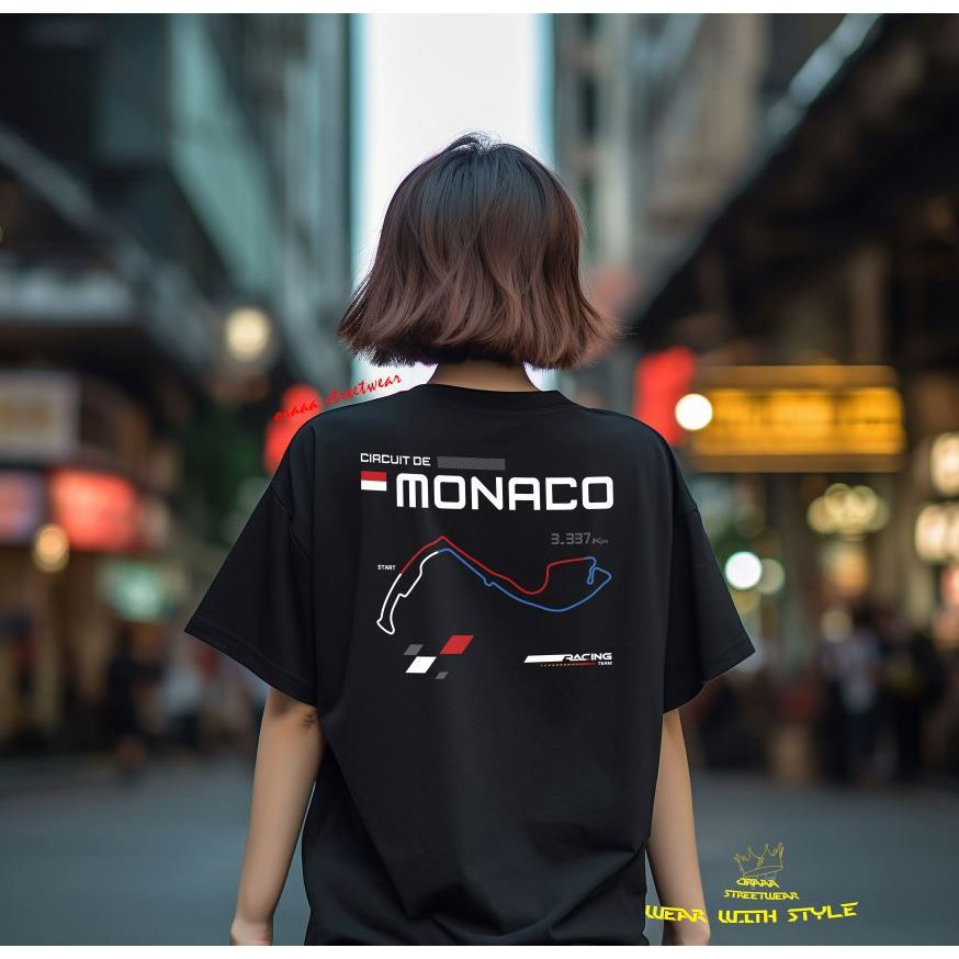 COD 2026 (คลังสินค้าพร้อม) รถแข่งรางวงจรเสื้อยืดออกแบบ Lelaki Wanita ผ้าฝ้ายผู้ชายผู้หญิง TShirt Uni