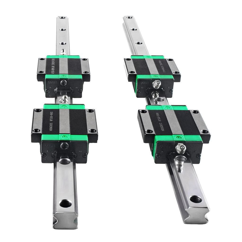 เหมาะสําหรับ CNCMANS Straight Rail Extender 2 ชิ้น HGR20-1000 มม.รางตรง 4 ชิ้น HGW20CC Slider (HGR20