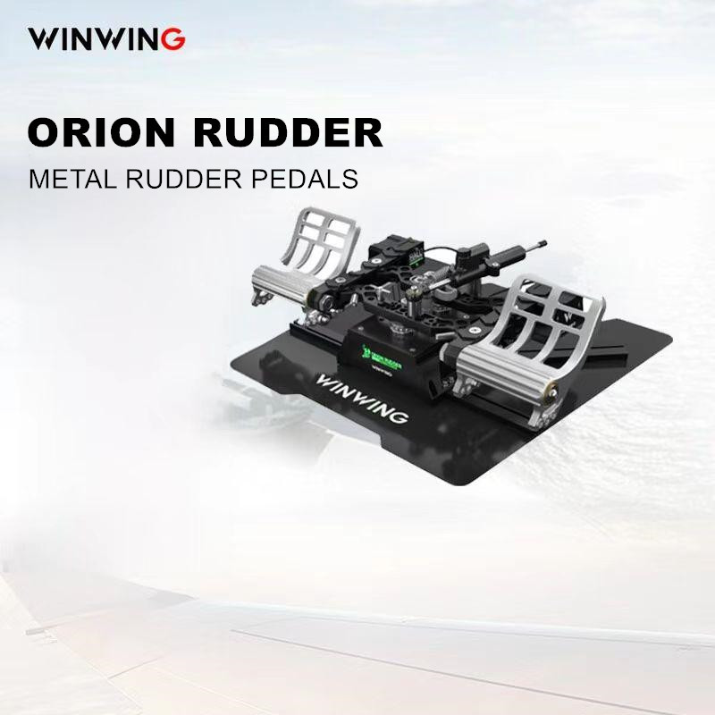 WINWING ORION METAL FLIGHT RUDDER PEDALS FLIGHT เครื่องใส่ซิม