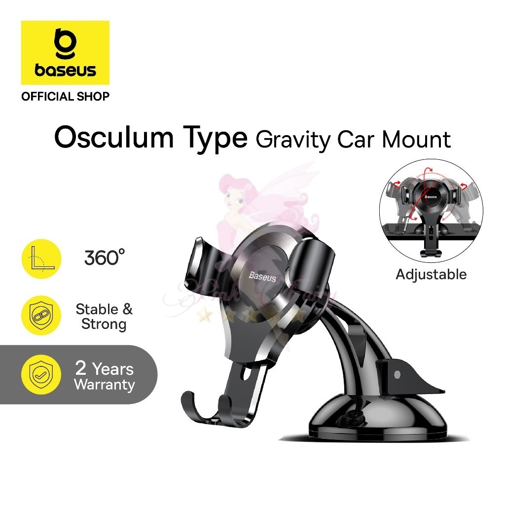 Baseus Universal Car Holder Osculum Type Gravity Car Mount Original