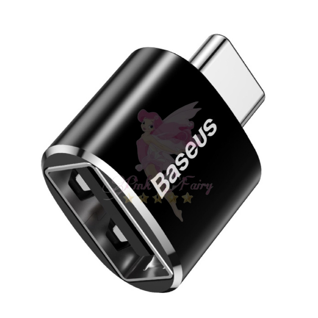 Baseus Mini OTG USB Female to Type C Male Adapter Converter Original
